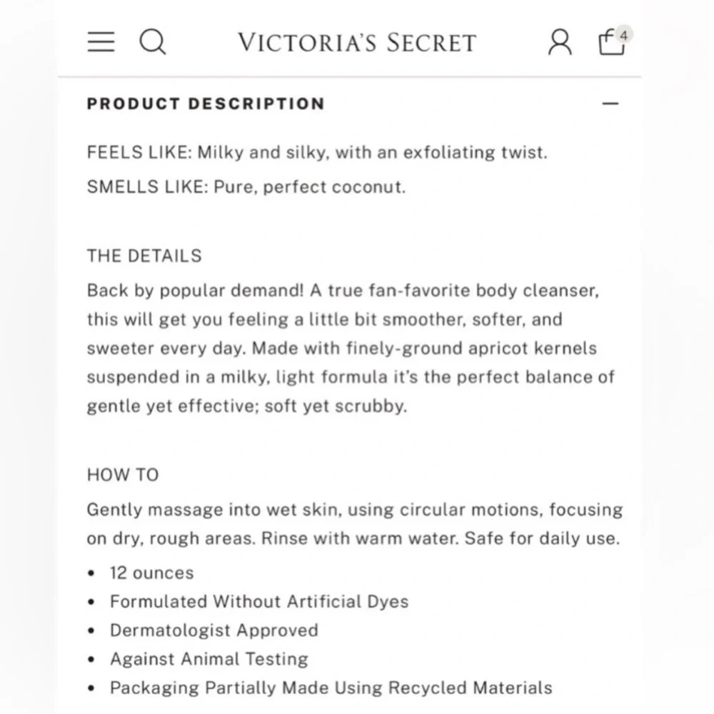 NWT 3 Full Size Victoria Secret Pink Coco Nut Scent Bundle